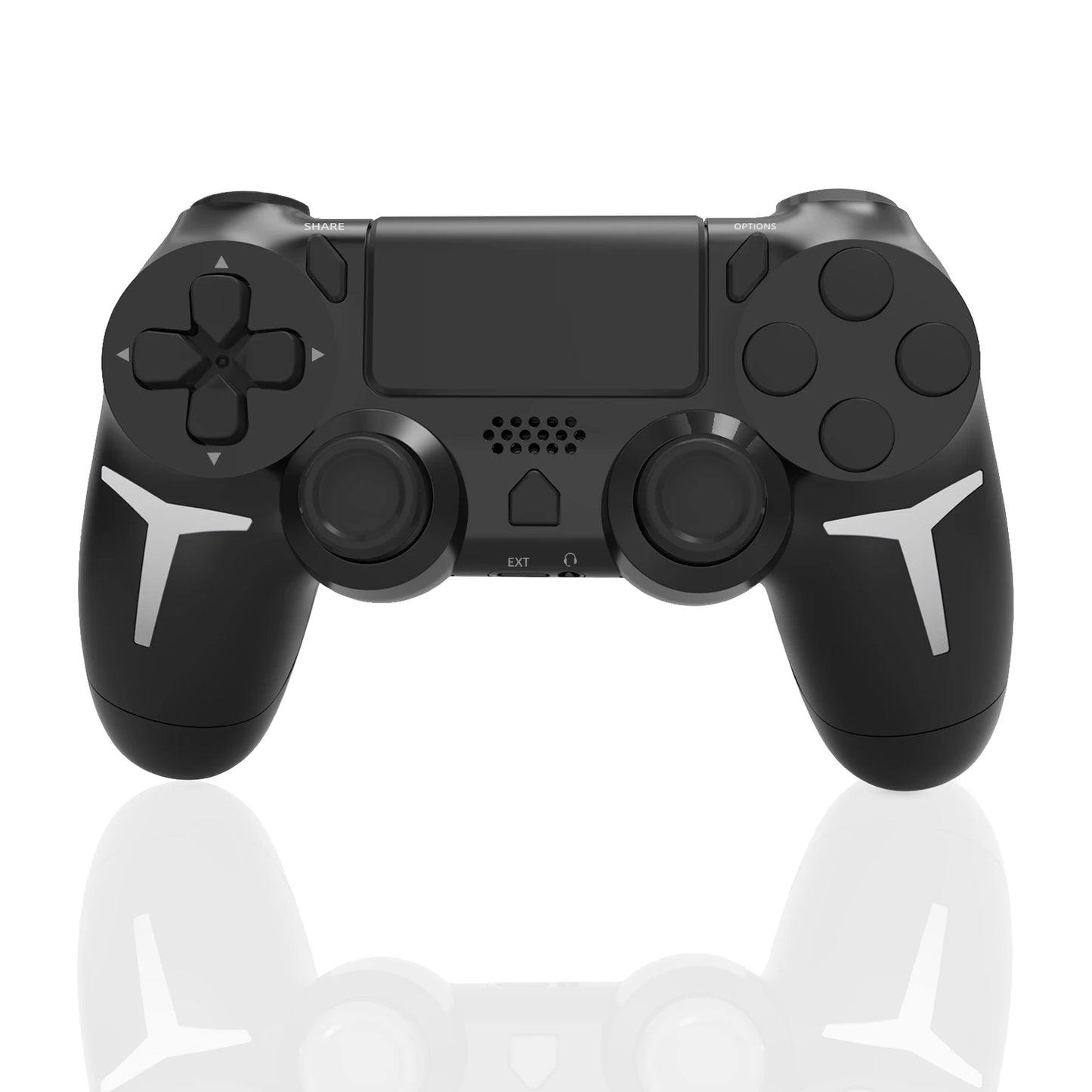 NEW Black/White Color 6-Axis Gyroscope Dual Vibration With touch pad Wireless Gamepad Bluetooth Controller For PS4 PS3 Console Computer PC