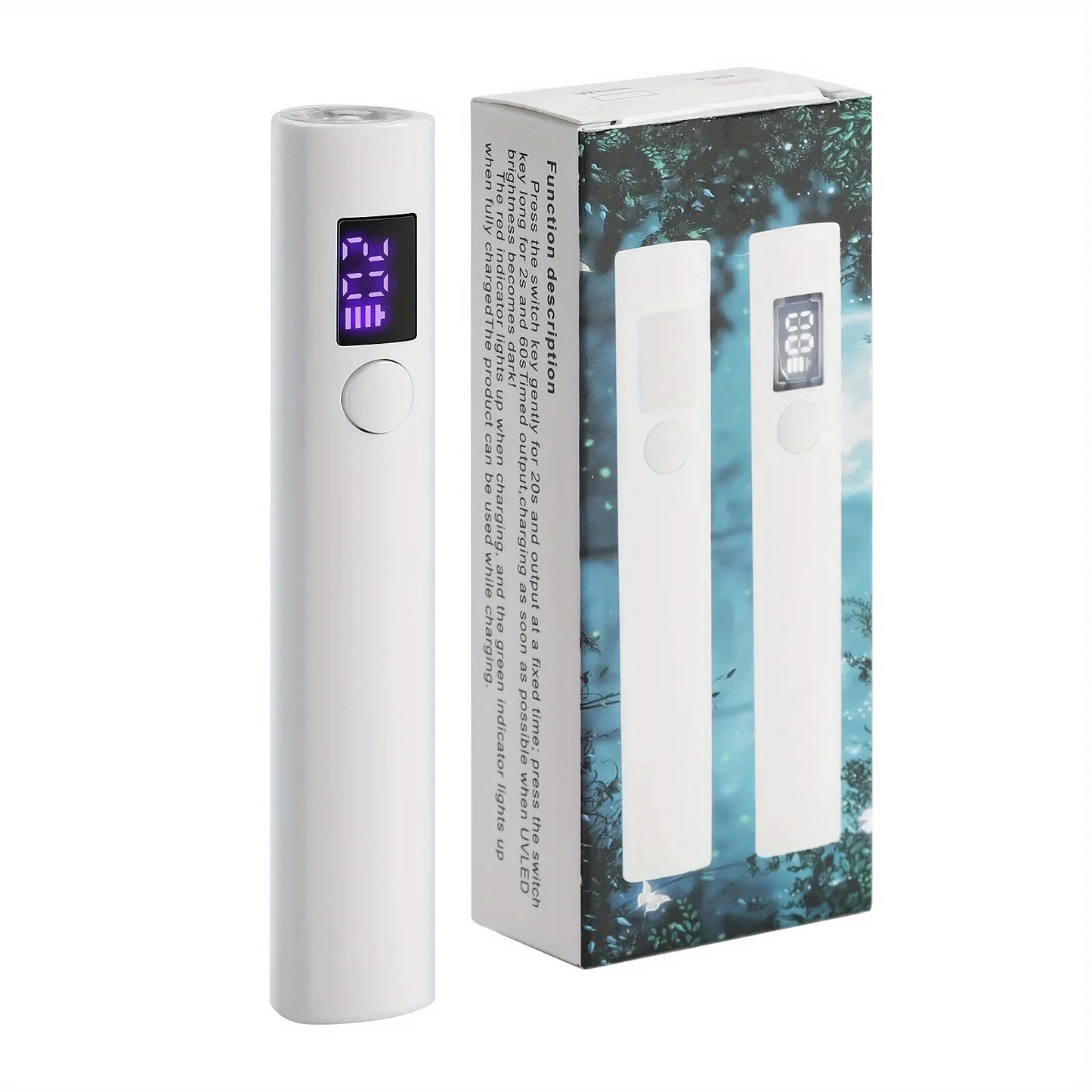 NEW Arrivals Portable Handheld Mini Nail Lamp For Gel Polish Quick Dry Flashlight Pen USB Rechargeable Nail Dryer Machine UV LED Nail Care Accessories Manicure Pedicure Tools