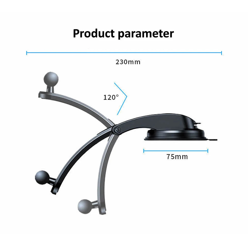 Universal Tablet Car Holder for Phone iPad 8 9 10 12.9 inch Tablet PC Stand for iPhone Samsung XiaoMi Mobile Suction Cup Bracket