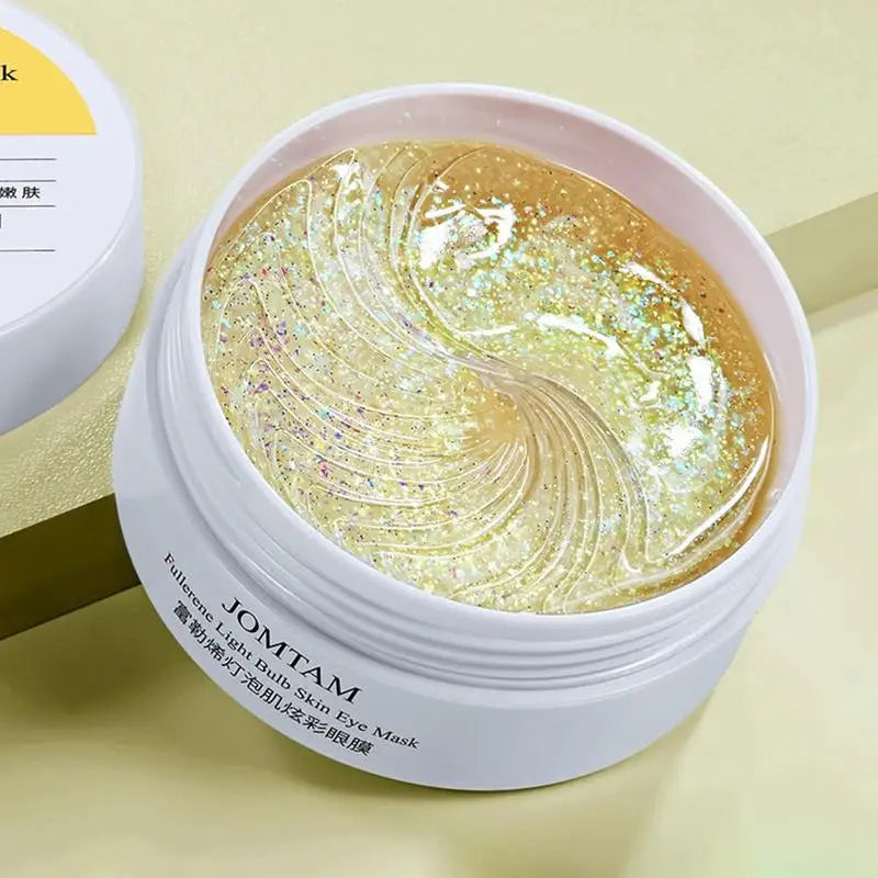 NEW 60 PCS Set Korean Crystal Collagen Eye Mask Anti Dark Circle Eye Bags Removal Hydrating Firming Eyes Gel Sleeping Masks Moisturizing Eye Patch Women Skin Care Accessories Korean Products Supplies