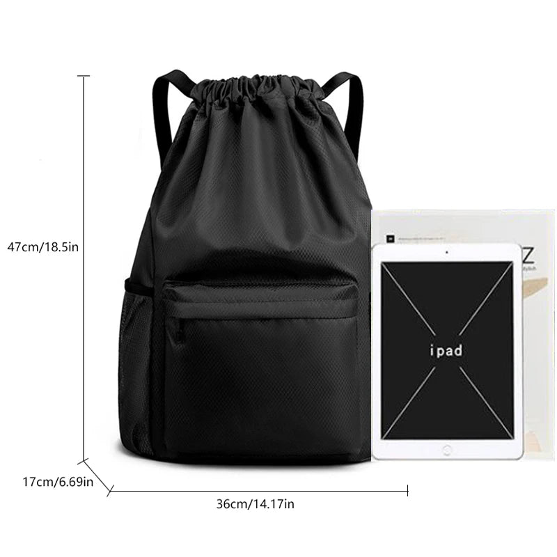 25L (47cm-37cm) Dry Wet Separation Swimming Sports Bag Waterproof Backpack Unisex Large Capacity Sport Basketball Bag Fitness Travel Pocket Sport Bags