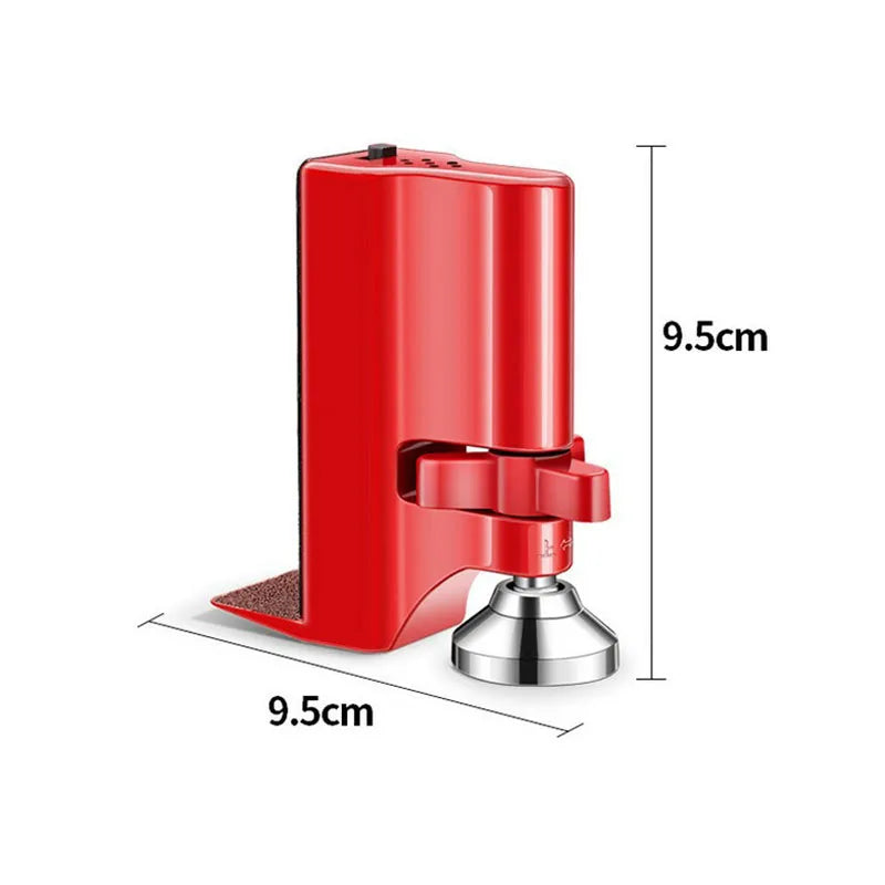 NEW Portable Door Lock Alarm Stopper, High Strength High dB Siren Red Alloy Door Jammer Anti-Pry Anti-Theft Security Device for Apartments/Hotels Home Office Security Supplies