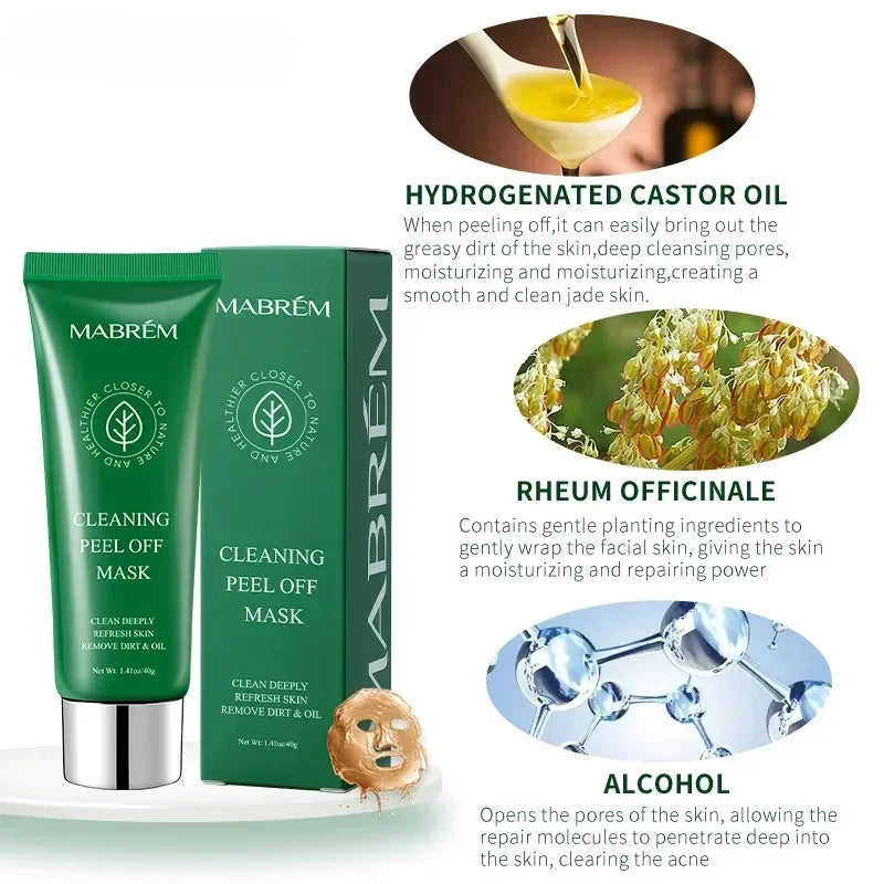 1-10 PCS Set Deep Cleansing Mask Blackhead Remover Tear Pull Face Masks Moisturizing Oil Control Shrink Pore Improve Rough Skin Mud Mask Women Skin Care Sets Korean Beauty Products