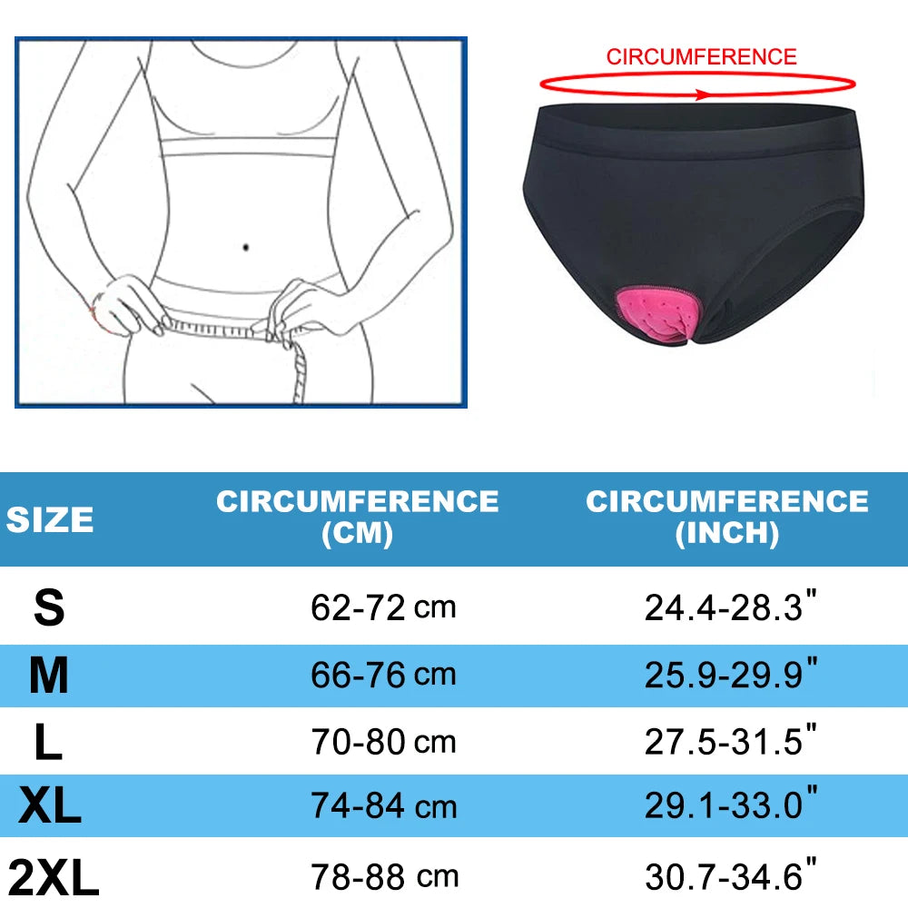 NEW Arrivals S-2XL 3 Colors Women's Cycling Underwear MTB Bike 3D Padded Bicycle Shorts Lightweight Quick Dry Gel Cycling Knickers Underpants Shorts