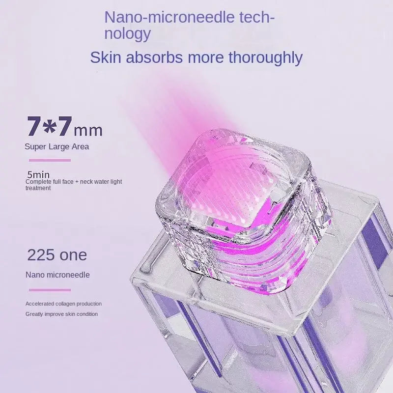 Women's Multifunction Nano Water Light Gun Face Device Anti-Aging Lifting Skin Red And Blue Dispel Removal Skin Care Beauty Equipment