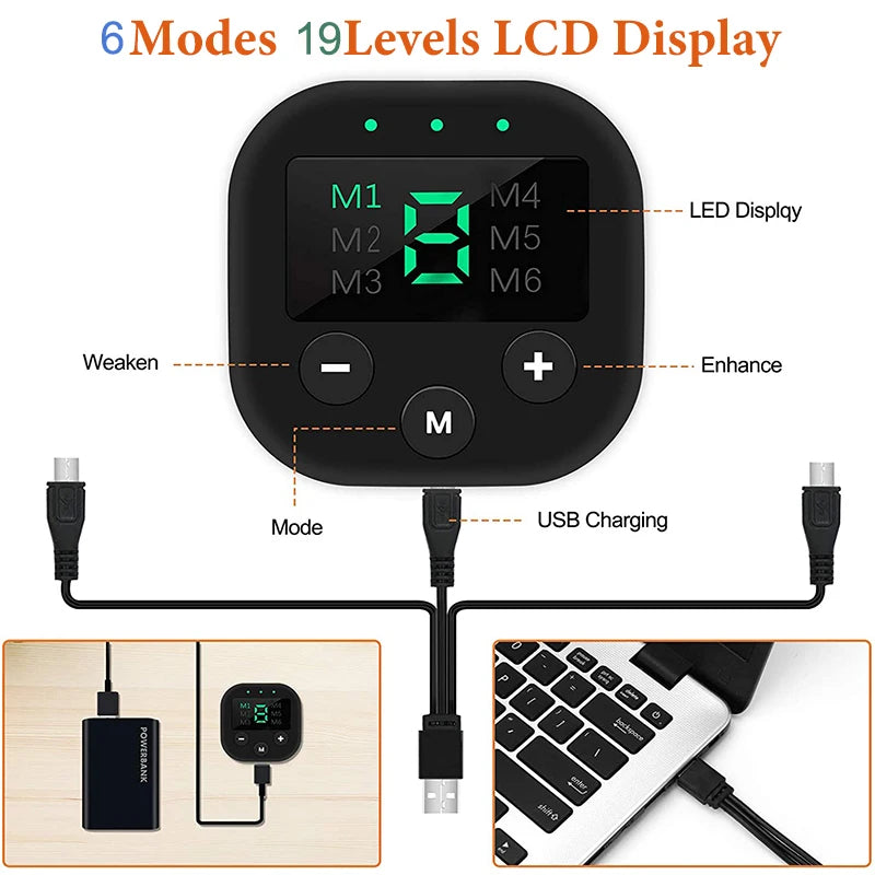 Smart EMS Wireless Muscle Stimulator Full Set Fitness Trainer Abdominal Training Electric Weight Loss Stickers Body Slimming Massager Sports Accessories Women Men Health Care Supplies