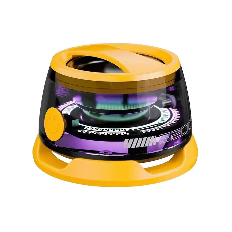 NEW Arrivals RGB 6 Colors Portable Mini Bluetooth Speaker G200 RGB Lighting Magnetic Speaker BT5.3 Mini Sound Box 7 Hours Playback Phone Holder