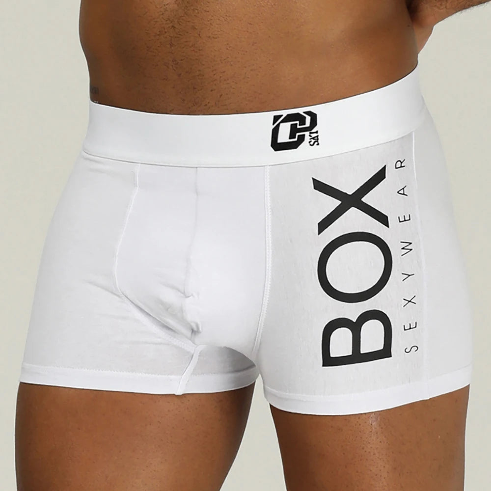 Men  Boxer Sexy Underwear Soft Boxer shorts Cotton Underpants Male Panties 3D Pouch Shorts Under Wear Pants Short