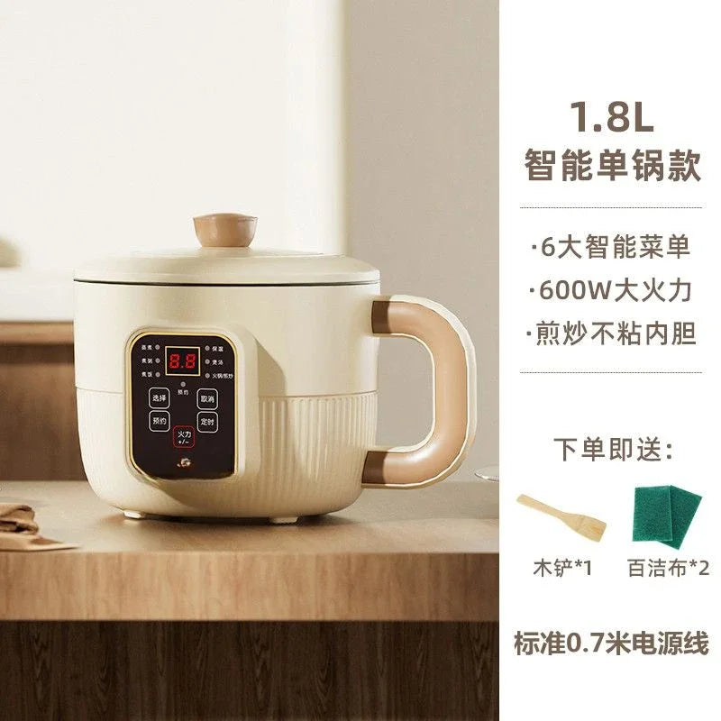 Multi Electric Cooking With Steamer Pot 00W Household Appliances Smart Cooking Rice Pressure Cooker Steam Up and Down Easy To Clean Household Appliances Cooking Tools
