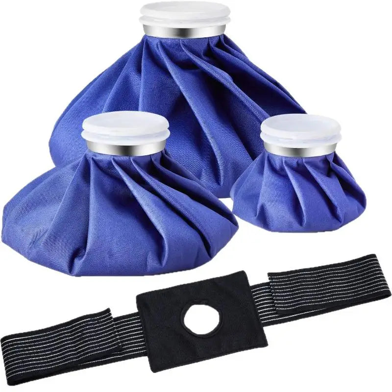 Reusable Ice Bags  Cold Pack Hot Water Bag For Sports Injuries Pain Relief Knee Back Neck Shoulder Therapy Treatment Ice Pack For Head Legs Health Care Accessories