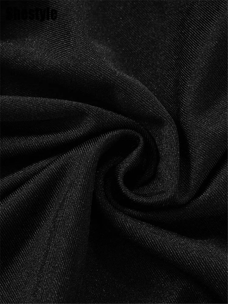 NEW Black/Pink Color  Backless Sleeveless Jumpsuits for Women Chest Wrapping V Neck Cross Panelled Bodycon Work Out Fitness Outfits Summer Female Fashion Clothing Supplies