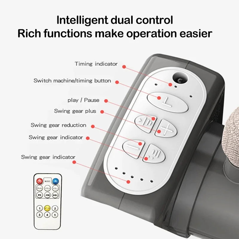 Baby Electric Bed Cribs for Baby Cot Baby Cribs Bassinet Bed for Newborn Baby Nest Electric Baby Cot Cradle Co-Sleeping Infant Crib