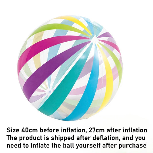 NEW Arrivals 40cm Inflatable Beach Volleyball Durable Not Easily Broken Bouncy Ball Pool Party Seaside Outdoor Activities Children Camp Swimming Pool Beach Water Balls