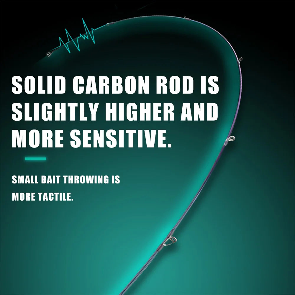 2.10M Travel Portable Telescopic Carbon Fiber Lure Rod 1.8m/2.1m Spinning Optional Ultra Light Carbon Long Cast River Lakes Sea Boat Fishing Accessories