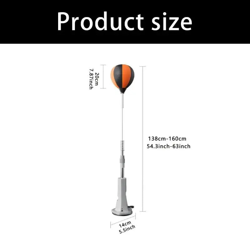 139 -160cm Home Gym Professional Punching Trainer for Cardiovascular Health Improved Endurances Coordination Development Home Use for Women Men Practice Training Accessories