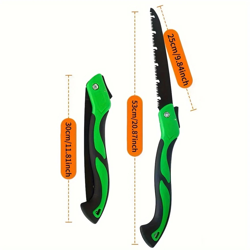 NEW Arrivals 1PC Portable Saw for Woodworking, Garden Tools a Versatile Folding Hacksaw Designed for Cutting Wood Perfect for Pruning Trees Home Garden Accessories