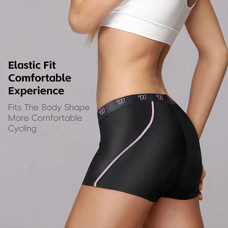 NEW Arrivals Sexy Summer Anti-Sweat  Cycling Underwear Shorts Woman Comfort Breathable Underpants 3 Layer Pads Shockproof Bicycle Briefs MTB Road Bike Shorts Sports Apparel Accessories Clothing Suppplies