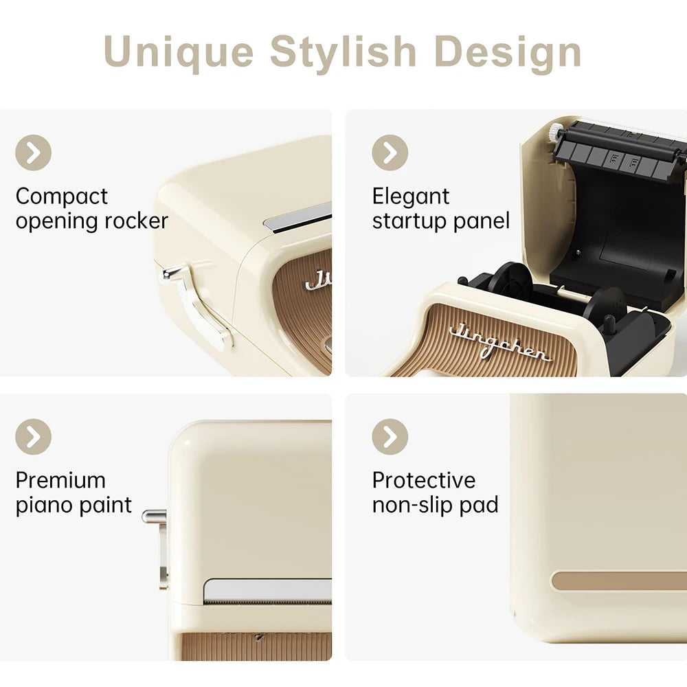 Mini Portable Thermal Printer Self-adhesive Label Printer For Stickers  B21 B1 Label Maker Printer Without Ink