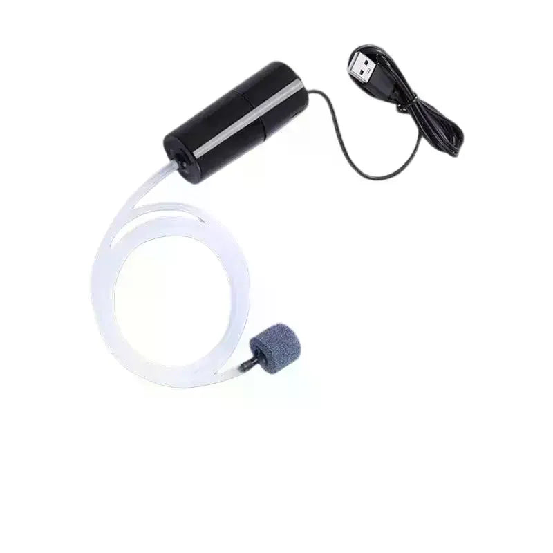 Silent Oxygenator Small Oxygen 110V Mini Pump Portable Mini USB Charging Fish Tank Oxygen Pump Fish Farming Aquarium Supplies