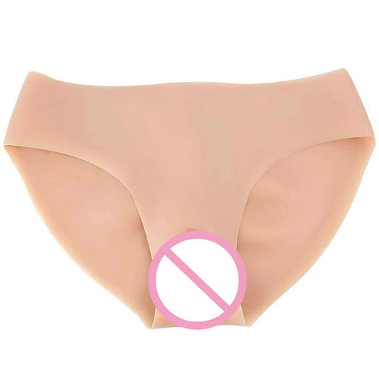Drag Queen Silicone Realistic Vagina Hip Pants Pussy Transgender Artificial Sex Fake For Crossdresser Transgender Cosplay