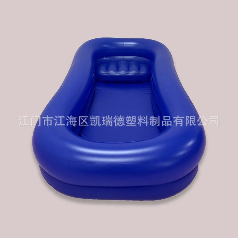 NEW Arrivals for Elderly Disabled People Foldable PVC Bed Bathing Pool Comfortable Bathing Bed Care Grooming Bath Tub Cleaning Tools Health Care Accessories Supplies