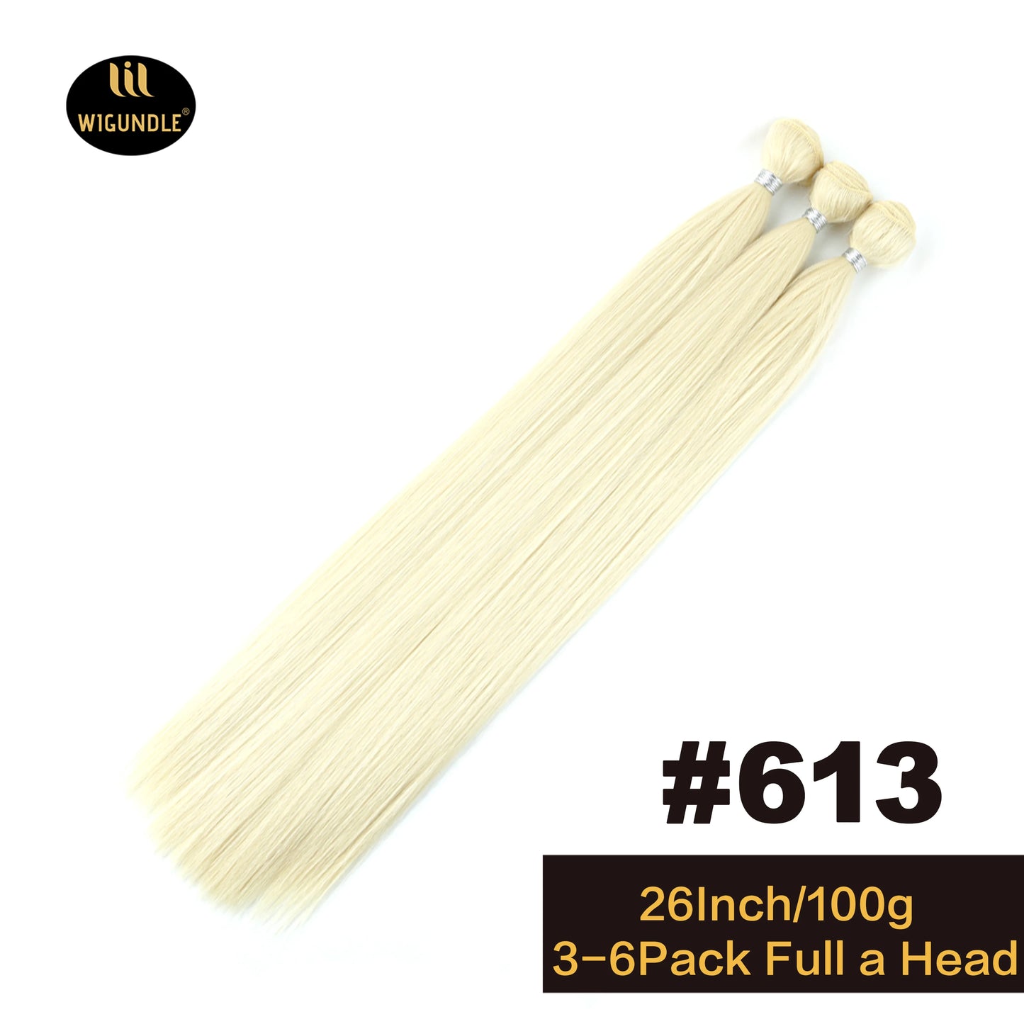 4 PCS Set 9 Colors Bone Straight Hair Bundles Salon Natural Hair Extensions Fake Fibers Super Long Synthetic Yaki Straight Hair Weaving Full to End