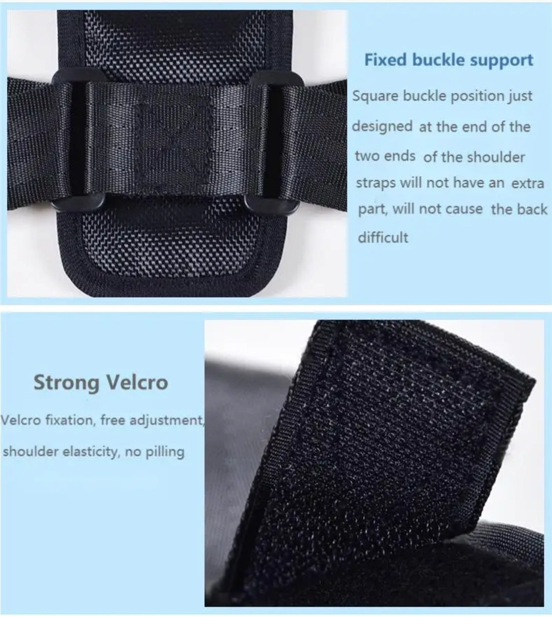 Back Posture Correction Belt Hunchback Prevention Correction of Sitting Posture Unisex Breathable Body Shaping