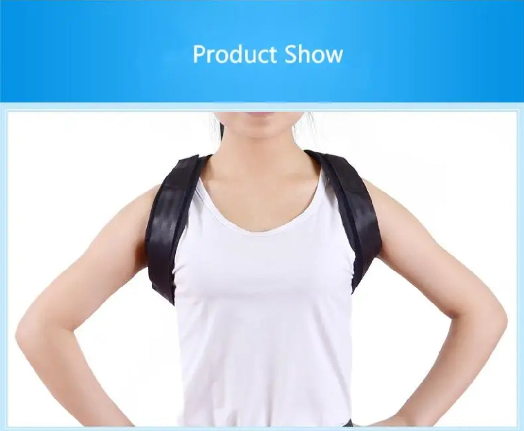 Back Posture Correction Belt Hunchback Prevention Correction of Sitting Posture Unisex Breathable Body Shaping