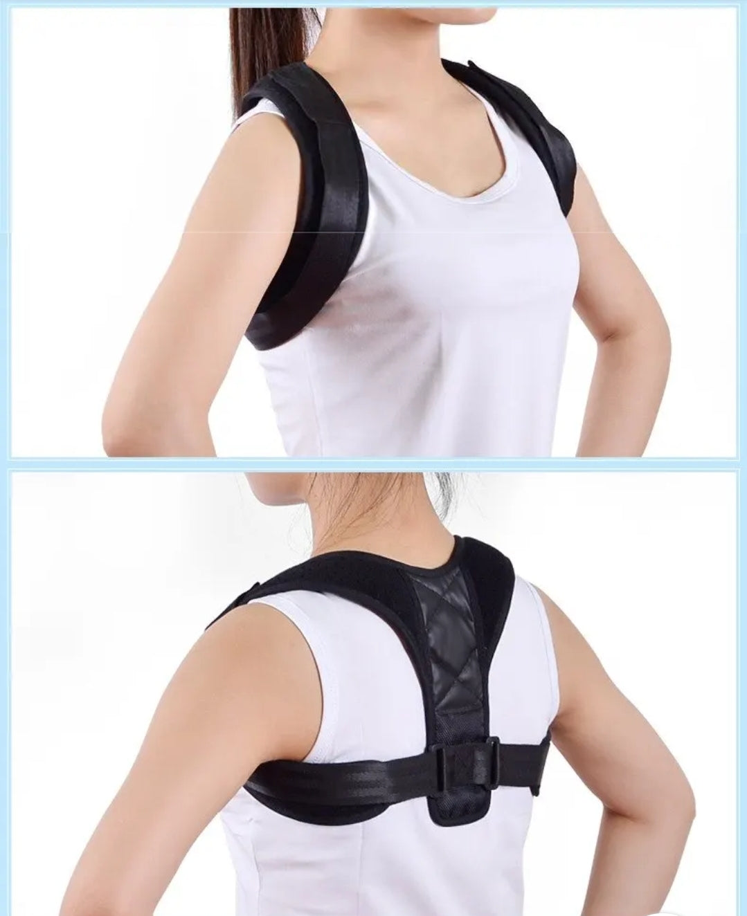 Back Posture Correction Belt Hunchback Prevention Correction of Sitting Posture Unisex Breathable Body Shaping