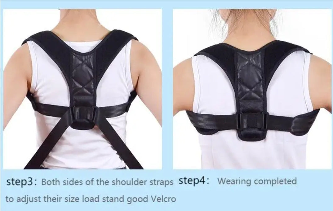 Back Posture Correction Belt Hunchback Prevention Correction of Sitting Posture Unisex Breathable Body Shaping