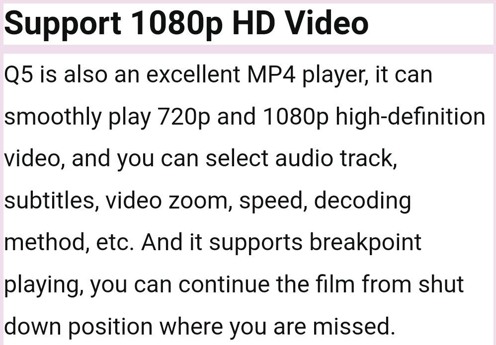 Portable WiFi MP4 Player Bluetooth MP5 HiFi Sound Music  MP3 Player 4.0 "Full Touch Screen FM/Recorder/Browser/Support Max 512GB
