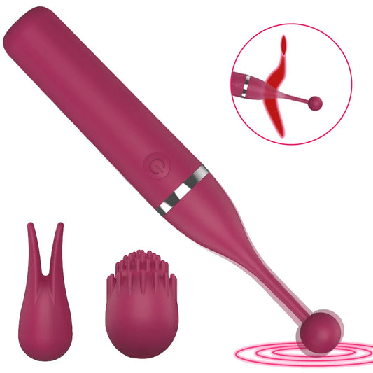 Powerful Three In One G Spot Vibrator Clitoris Vagina Massager Realistic of Oral Licking Nipple Stimulator Sex Toys for Women 18