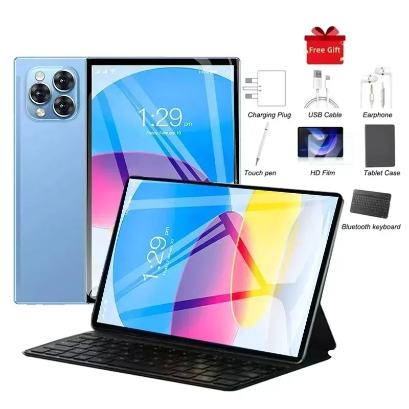 NEW Pad 15 Pro Tablet Android 14 22GB+2TB 20000mAh Snapdragon 888 Original Tablets PC 5G Dual SIM Card WIFI HD 4K Mi Tablet