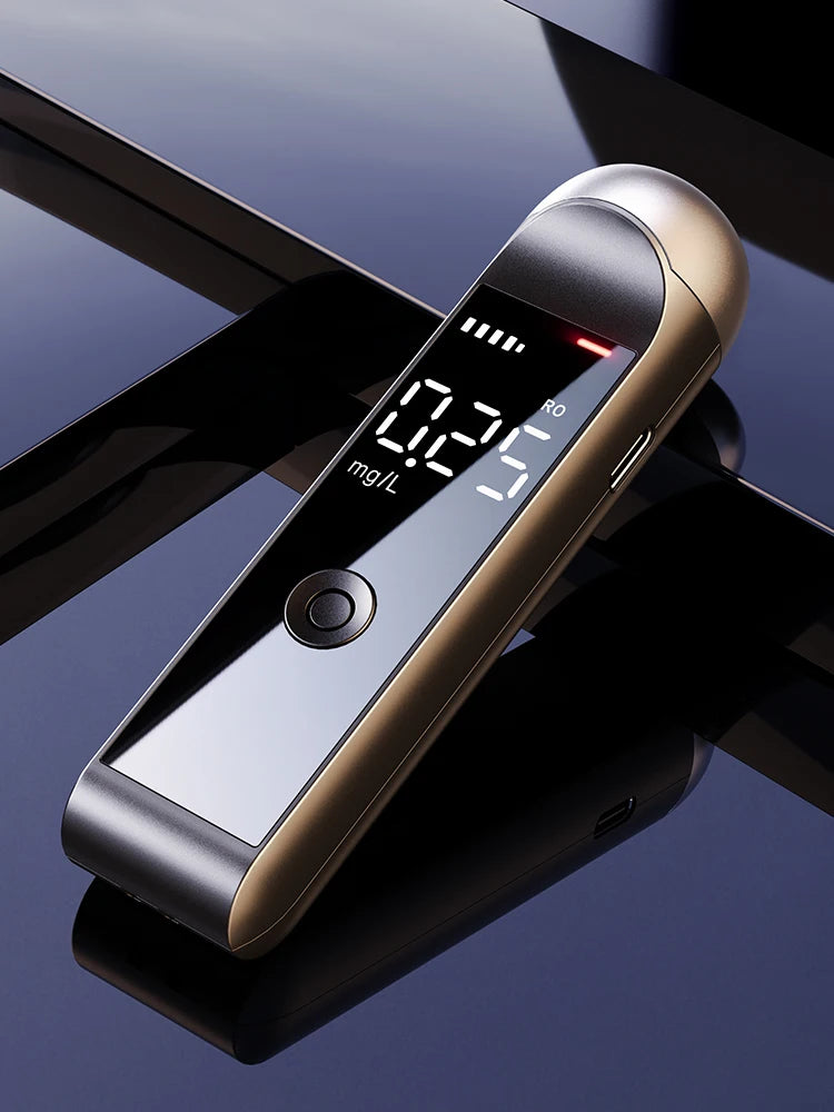 Low-Price Sales are Limited NEW Arrivals High Quality Automatic Alcohol Tester Professional Breath Alcohol Tester Rechargeable Breathalyzer Alcohol Test Tools Driving Supplies