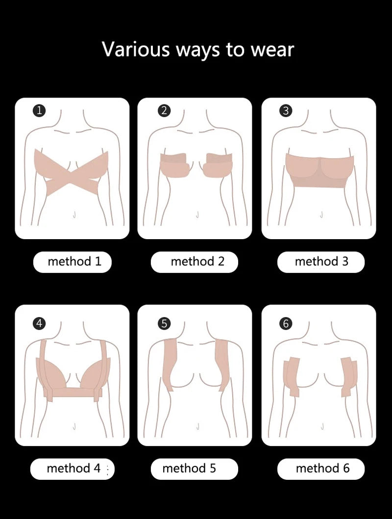 2.5M/3M/5M Tape Chest Patch Invisible Women Breast Nipple Covers Push Up Bra intimates Accessories Sexy Bralette Adhesive Bras