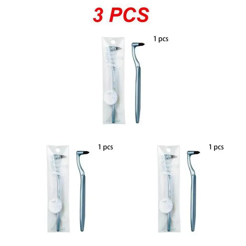 5 PCS Set Orthodontic Interdental Brush Toothbrush Stain Eraser Sponge Remove Tartar/Tea/Smoke Stains Oral Care Tools Tooth Stain Dental Tools Sets Oral Hygiene Supplies