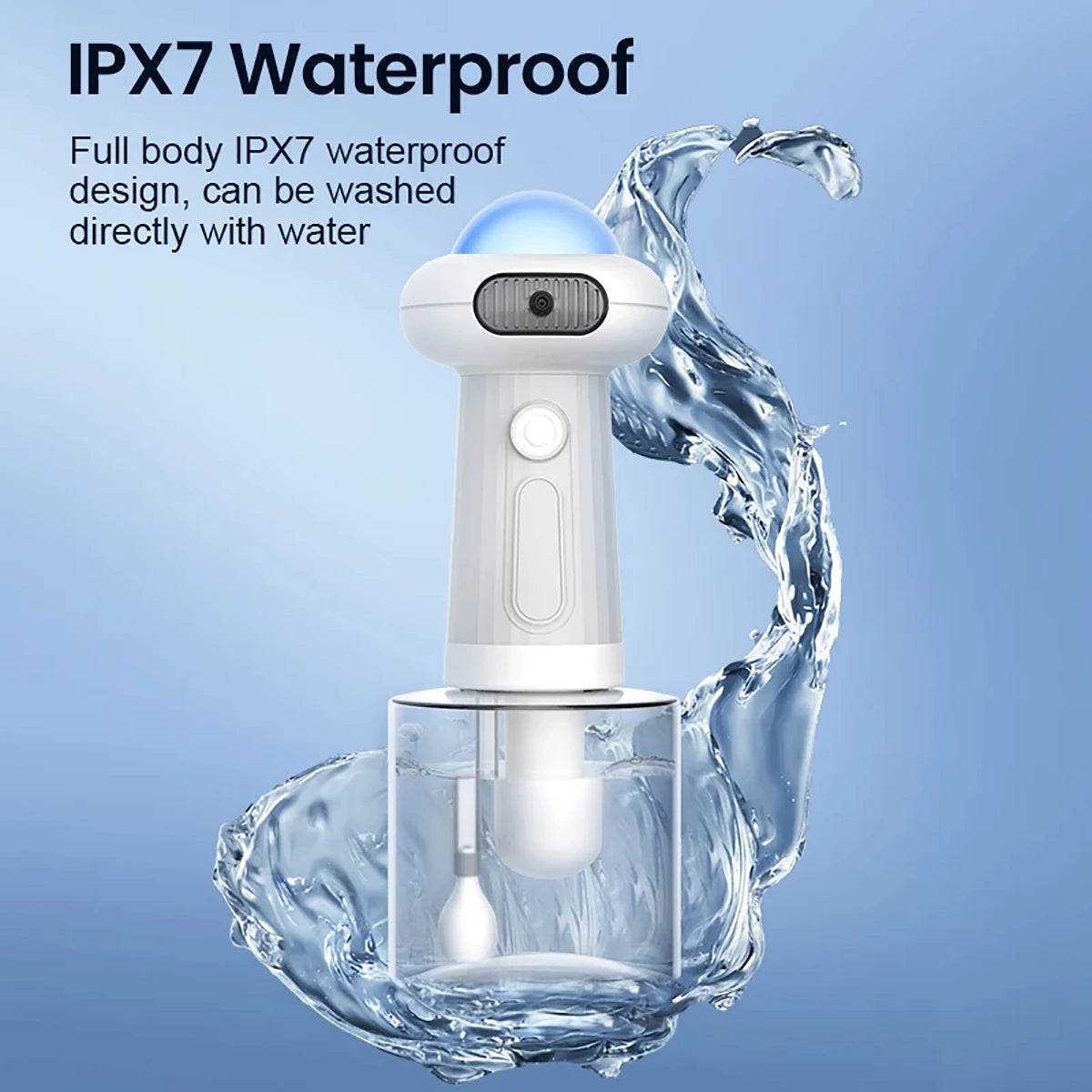 350ml IPX7 Water Resistant Pet Automatic Shampoo Soap Dispenser Cat And Dog Bath Foam  Electric Rechargeable Soap Dispenser