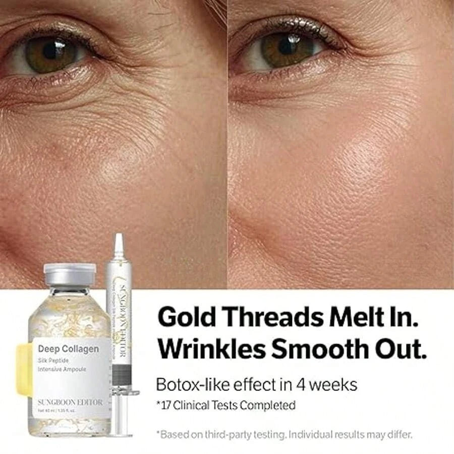 Buy 5 Get 5 Free Silk Peptide Intensive Lifting Ampoule |Anti-Aging Serum For Face With Collagen & 30 Peptide Complex  Skin Tightening & Firming Women Skin Care Supplies