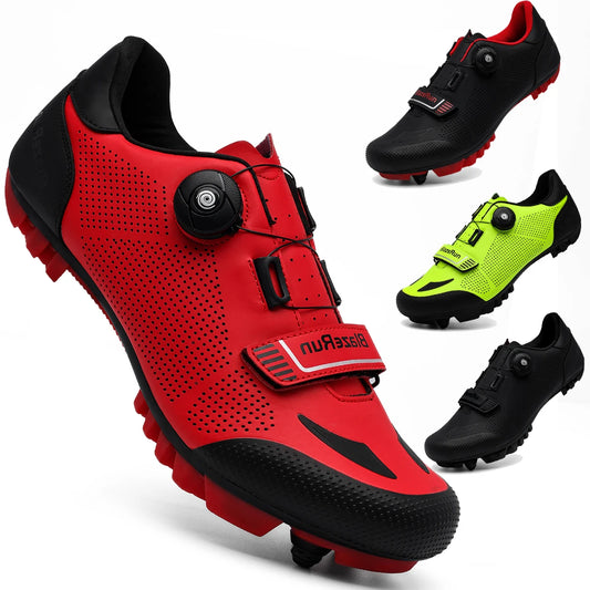 NEW Cycling 41-47 Size Women Men Shoes Bike Sneakers Cleat Non-Slip Men's Mountain Biking Shoes Bicycle Shoes Road Footwear Speed Shoes Sports Apparel Accessories