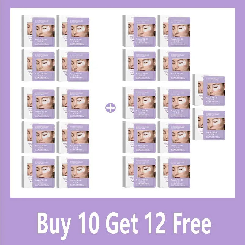 Buy 10 Get 12 Free Korean Collagen Eye Mask is Rich in Collagen Effectively Reduces the Fine Lines Around the Eyes Tightens the Skin Moisturizes Skin Care Products