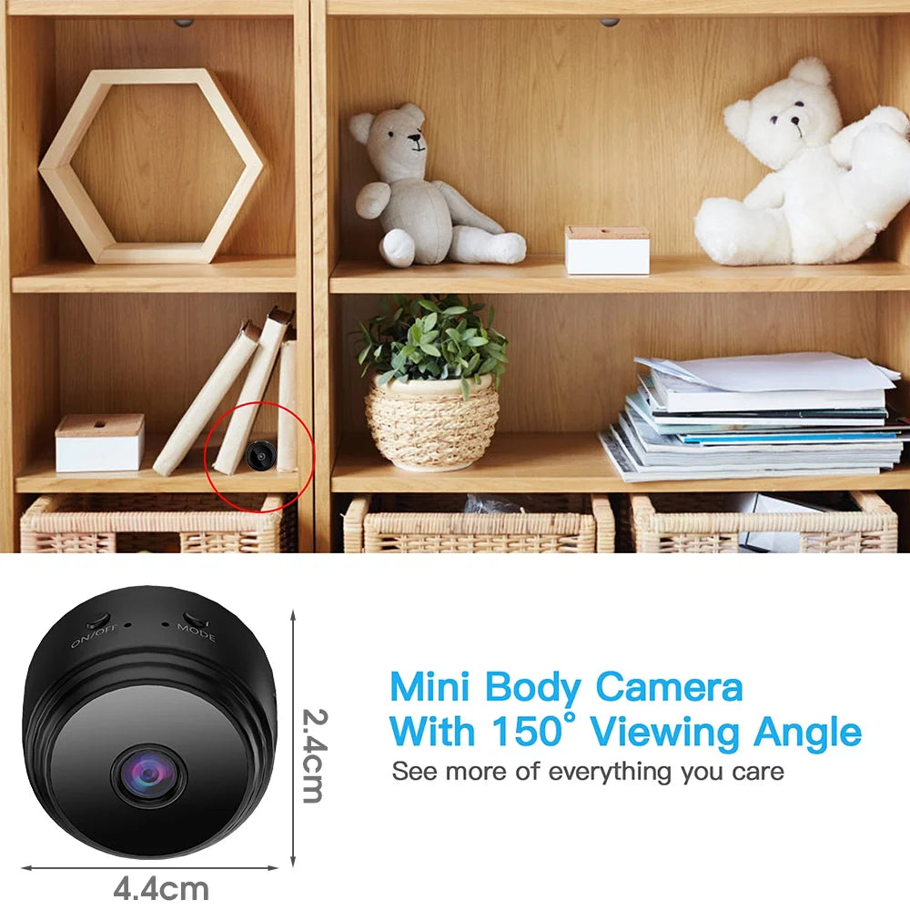 NEW Arrivals 2PCS Set  A9 Mini Camera Wi-Fi Wireless IP Security Video Camcorders Night Vision Mobile Camera Video HD 1080P Surveillance Smart Home Security Supplies