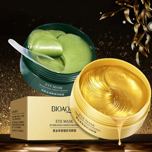 NEW Arrivals 60PCS Set Korean Collagen Eye Mask Moisturizing Firming Anti Dark Circles Eyes Care Gel Masks Eyepatch Beauty Skin Care Eye Patches