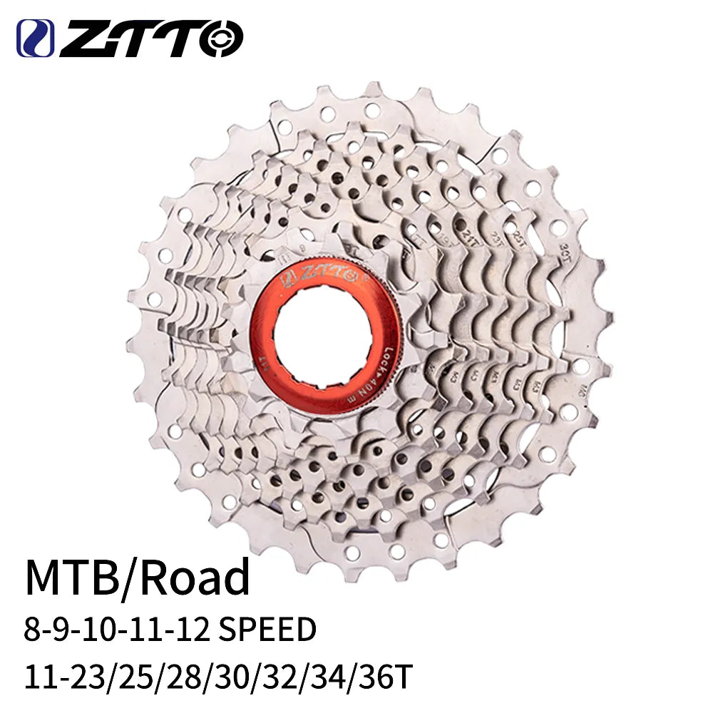 Road Bike 8/9/10/11/12 Speed Cassette 11v 25T/28T//30T/32T/34T/36T Sprocket K7 10v Bicycle Freewheel