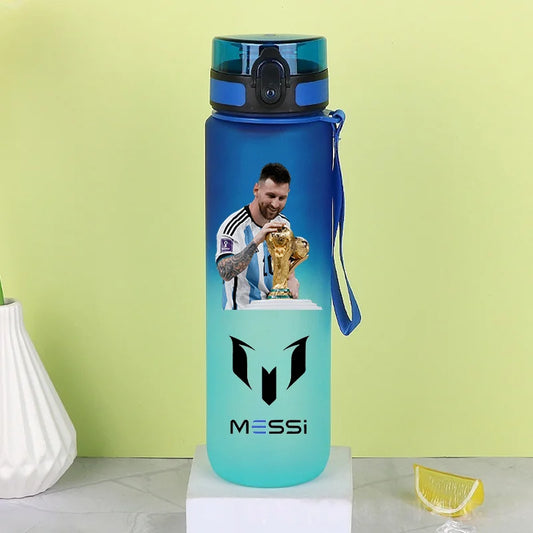 650ml Lionel Messi PC 8 Types Water Cup Football Star Large Capacity Sports Flip Top Drinking Bottle Portable Outdoor Camping Travel Cycling  Kettle Fan Sport Gifts 2026 World Cup  Accessories