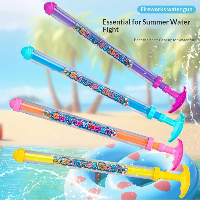 Viral Large Firework Water Gun 360° Sprinkler Pump Action Outdoor Beach Toy for Summer Holidays