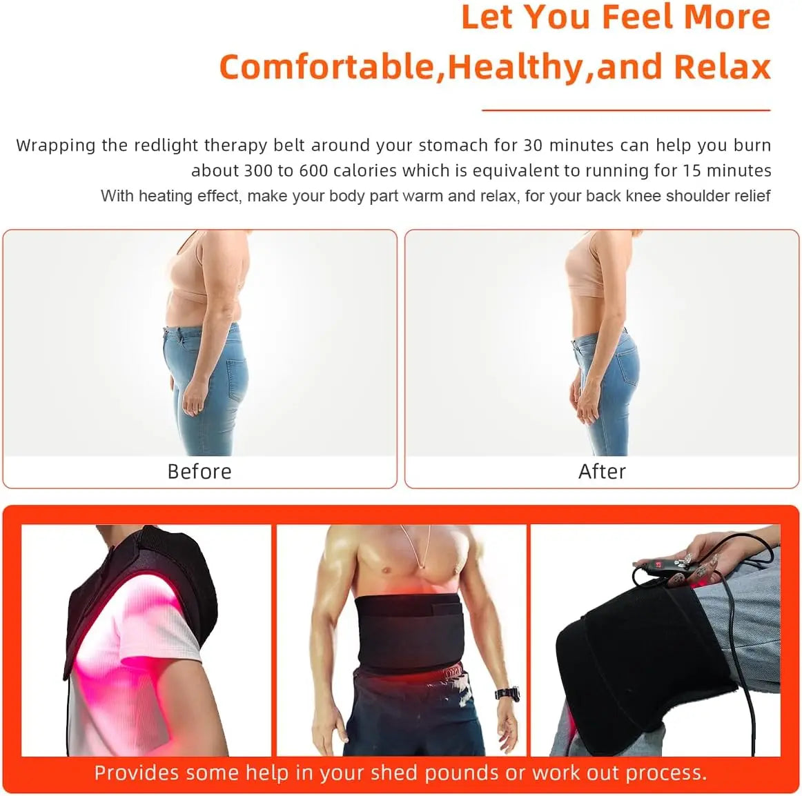 Red Infrared Light Therapy Pad LED Beauty Devices for Face and Body Back Knee Hands Feet Relief Portable 660nm 850nm  Heat Pad Women Beauty Salon Spa Accessories Products Skin Care Supplies