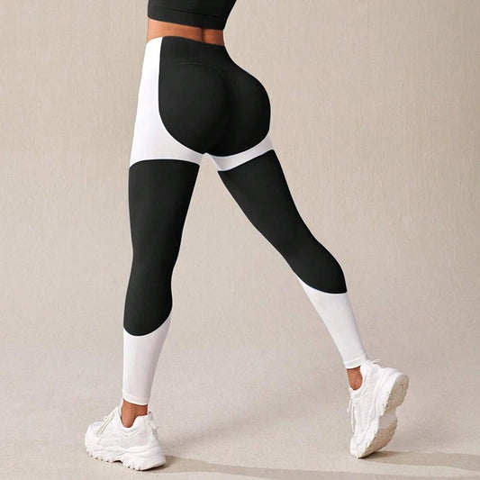 NEW S-2XL Plus Size  High Waist Yoga Pants Leggings for Women Tummy Control Workout Leggings Outdoor Running Cycling Fitness Gym Female Sports Fashion Clothing Supplies