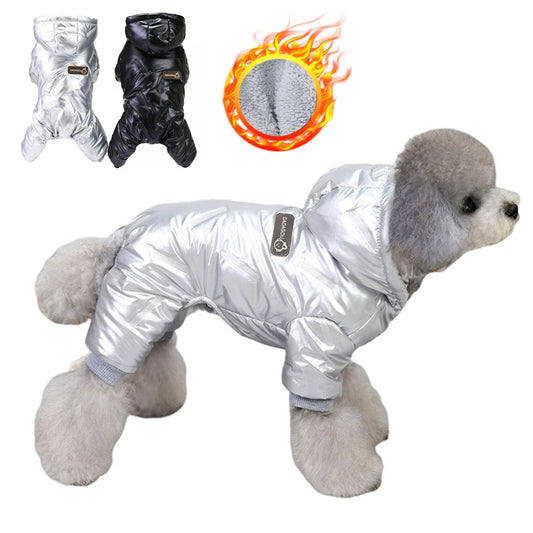 XXL Winter Warm Pet Dog Jumpsuit Waterproof Dog Clothes for Small Dogs Chihuahua Jacket Yorkie Costumes Shih Tzu Coat Poodle Outfits