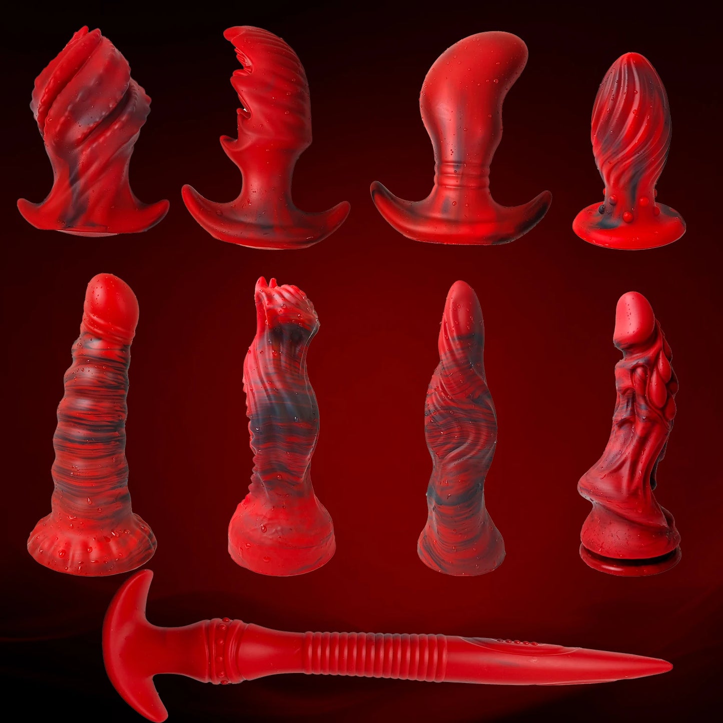 Soft Dildo Anal Plug Animals Dildos For Women Men Butt Plug With Suction Cup Silicone Anal Plug Monster Dildos Anal Sex Toys