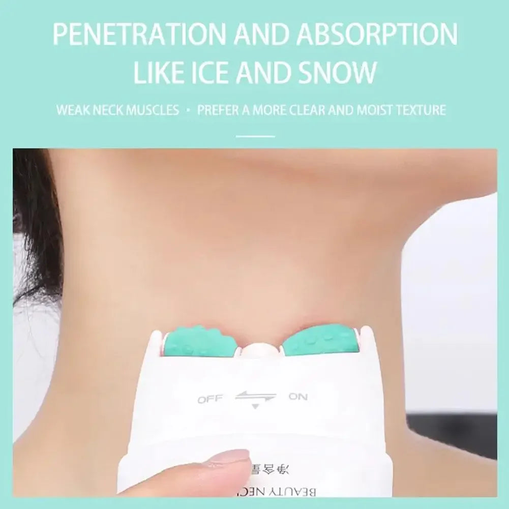 Buy 5 Get 5 Free Neck Wrinkle Korean Cream Neck Massage Roller Applicator Whitening Firming Moisturizing Fade Lines Rejuvenation Chin Neck Care Products